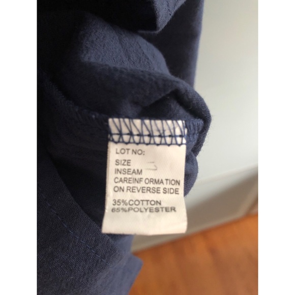 Navy Tiered V-Neck Summer Dress - Picture 5 of 5